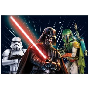 Star wars galaxy plastikduk - 120x180cm