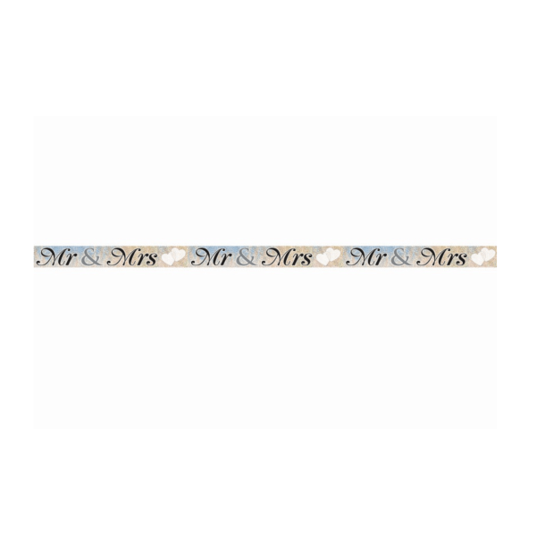 Mr &amp; mrs banner 3,6 m