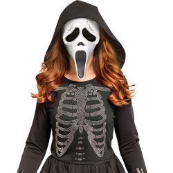 Ghost Face� Skeletkjole