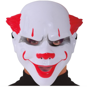 Klovne maske PVC