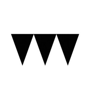 Flagbanner i Sort karton