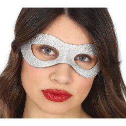 Silver glittermask