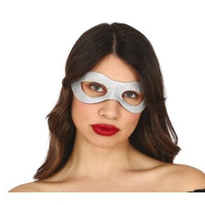 Silver glittermask