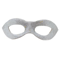 Silver glittermask