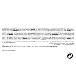 Guld maske med glitter mnster