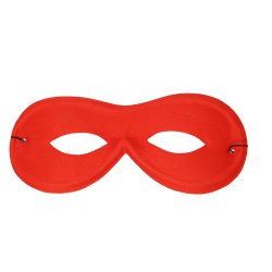 jenmaske i rd med elastik