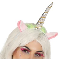 Enhj�rning h�rb�jle med horn i s�lv