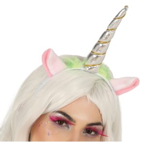 Enhj�rning h�rb�jle med horn i s�lv