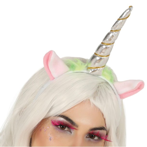 Enhj�rning h�rb�jle med horn i s�lv