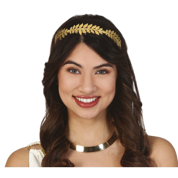 Romersk hrbjle i guldmetal