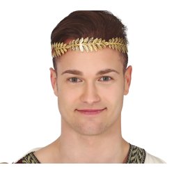 Romersk hrbjle i guldmetal