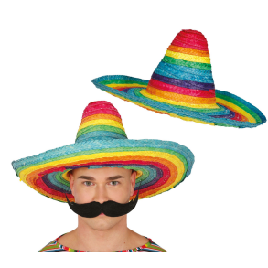 Multifarvet Sombrero