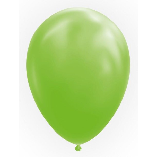 Ballon  30 cm, 10 stk. Limegrn
