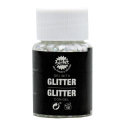 Vitt Glittergel f�r Makeup