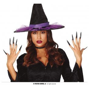 Lange sorte negle Heks