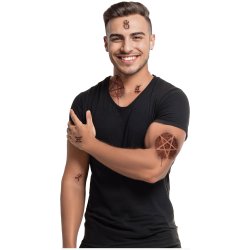 Sr og Ar tattoo - Satanic