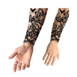 Falska tatueringar - Cross - 14x30