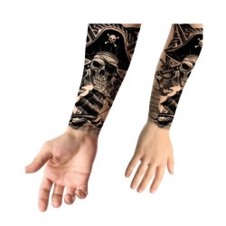 Falska tatueringar - Pirat - 14x30