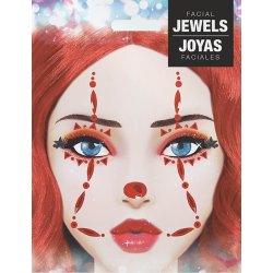 Ansiktsdekoration clown