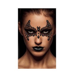 Ansiktsdekoration svart