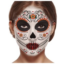 Halloween tatuering DayOfTheDead