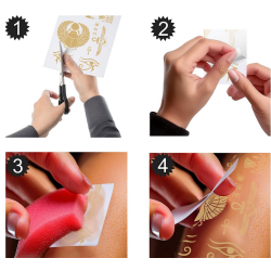 Falska tatueringar - Egypten