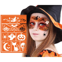 Makeup skabelon Heks