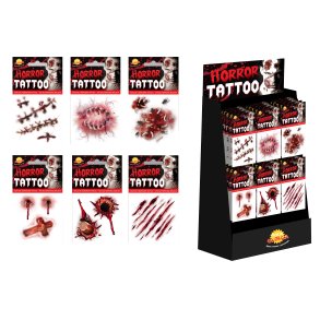 Uhyggelige Halloween Tatoveringer