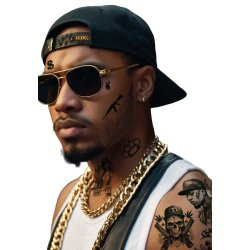 Falske tatoveringer - thugLife - 14X30