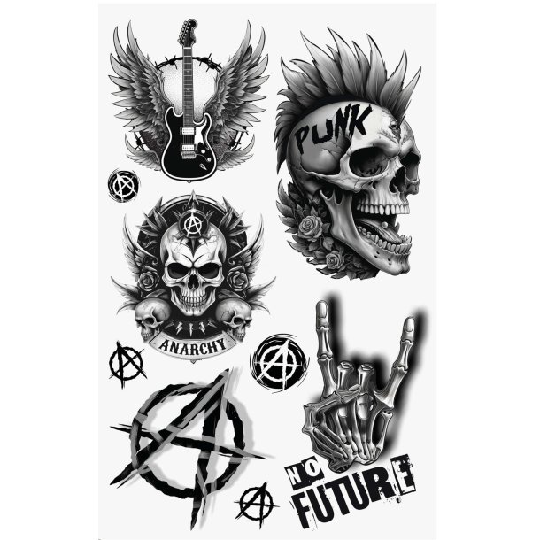 PUNK tatoveringer
