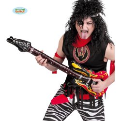 Guitar uppblsbara med lgor, 102 cm