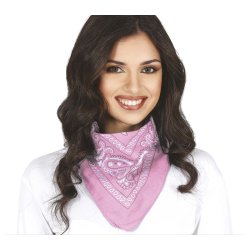Cowboy bandana i rosa