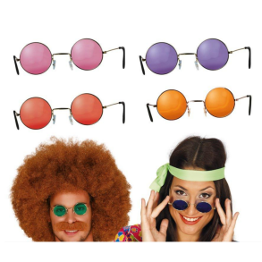 Lennon Brille med Orange glas