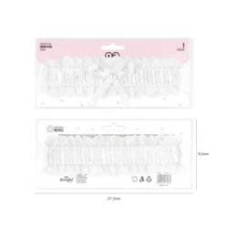 Str�mpeb�nd i satin med stor sl�jfe