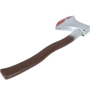 Langskaftet kse med blod