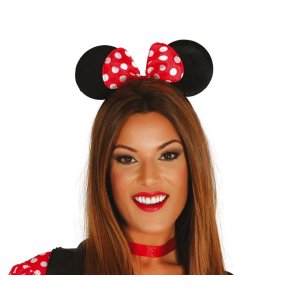 Minnie Mouse rer med stor sljfe