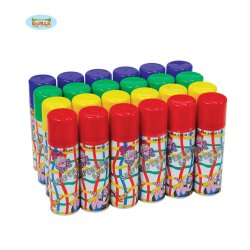 Serpentiner spray, silly string