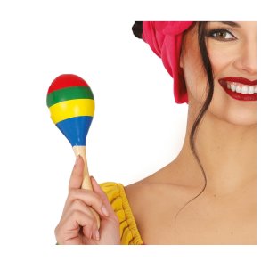 Farverig maracas