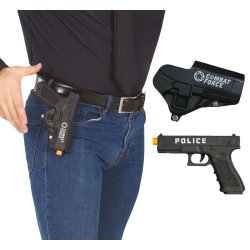 Politi Pistol med Hylster