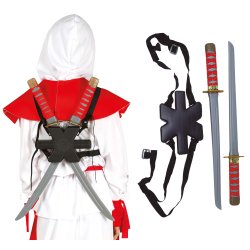 Samuraisv�rd med Skulderhylster