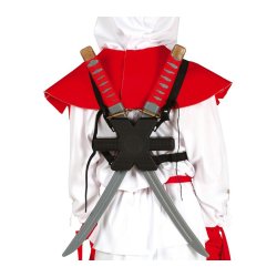 Samuraisv�rd med Skulderhylster
