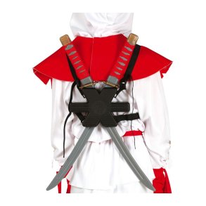 Samuraisv�rd med Skulderhylster