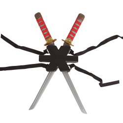 Samuraisv�rd med Skulderhylster