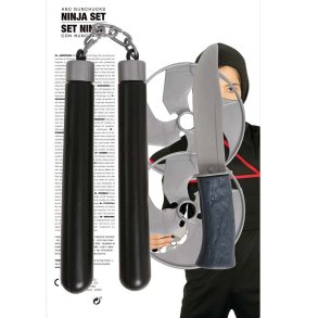 Ninja mini legest i plast