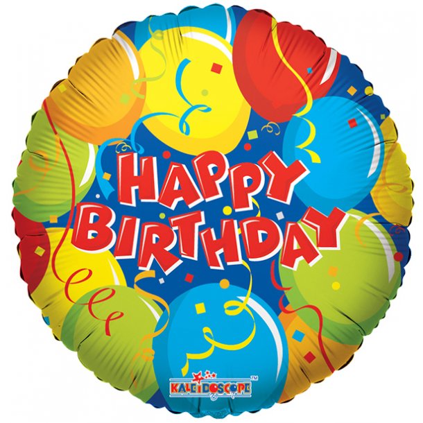 Happy Birthday Folie ballon  46 cm balloner