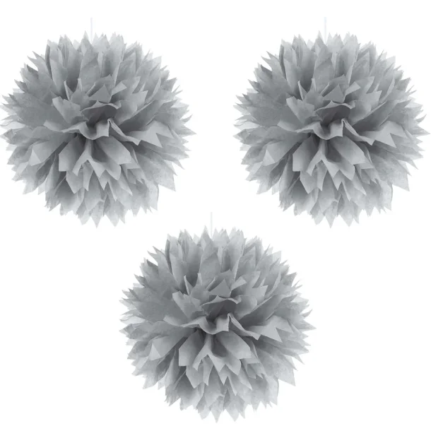 Vv pompom  40cm Slv 3stk