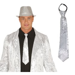 Silverslips med paljetter