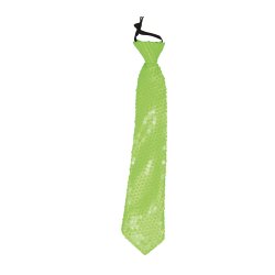 Slips med paljetter i neon gr�n