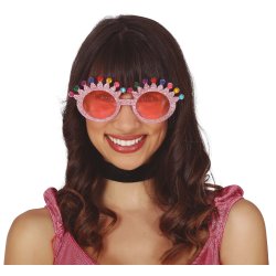 Pink glitterbriller