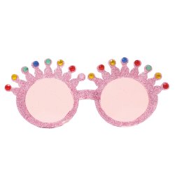 Pink glitterbriller